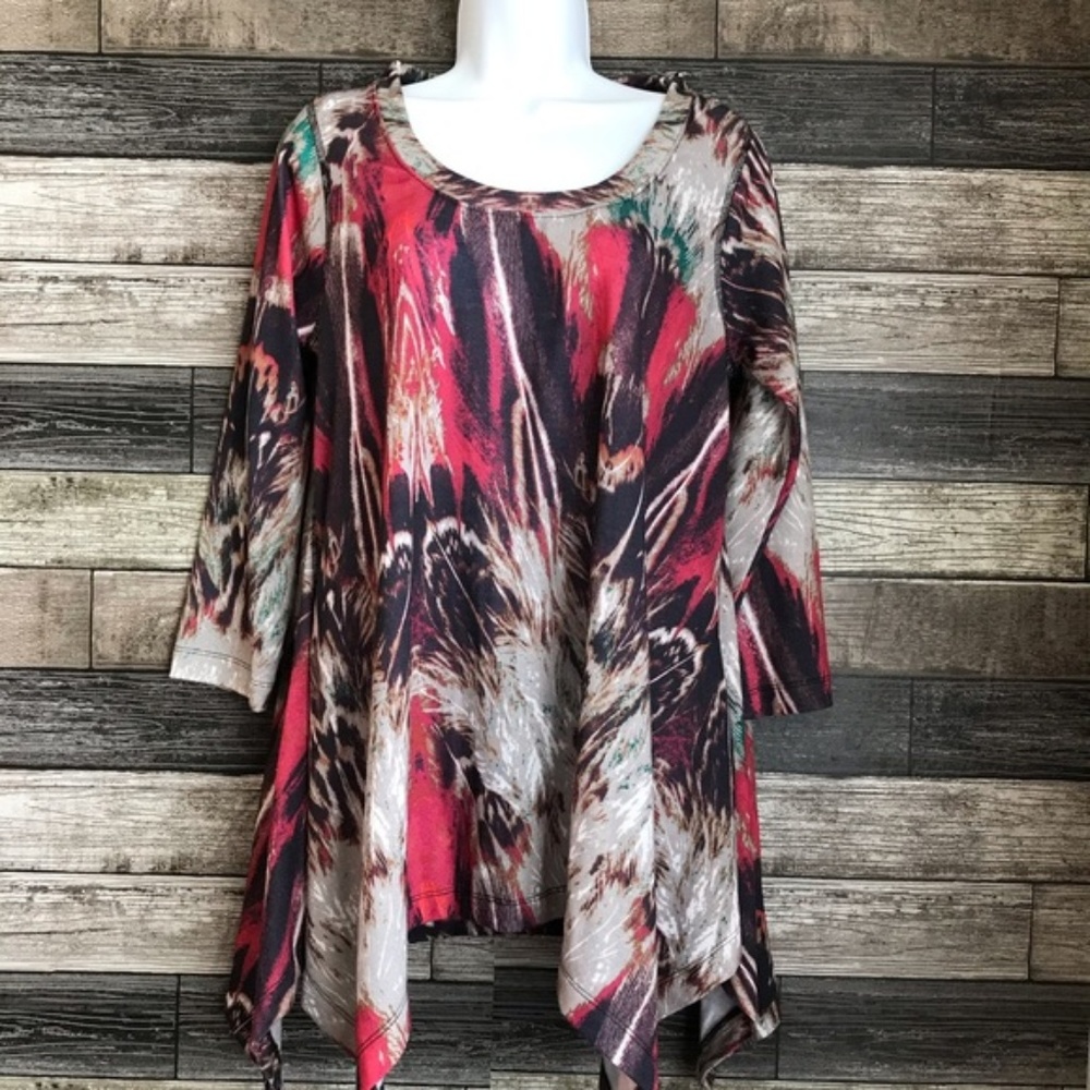 Philosophy Tunic with Handkerchief Hem